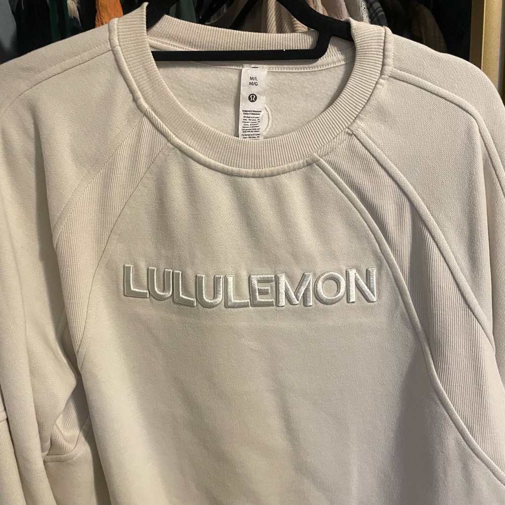 Lululemon Athletica Off-White Pullover